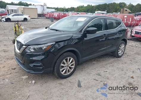 2021 Nissan Rogue Sport S Fwd Xtronic Cvt из США, поврежденный, VIN JN1BJ1AV0MW560726